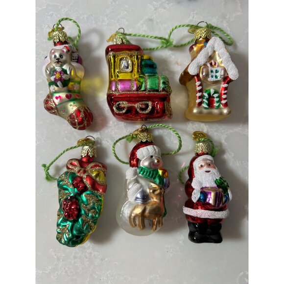 Mini Vintage Christmas Ornament Mixed Lot KSA Kurt Adler & Dept 56 Some Rare! - Picture 2 of 14